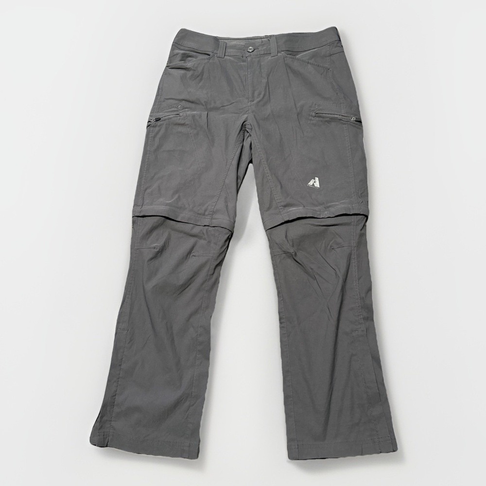 Eddie Bauer First Ascent Guide Pants Mens 34x30 Hiking Convertible BROKEN ZIPPER